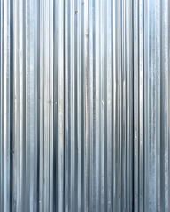 Obraz premium Corrugated Metal Sheet Surface Texture