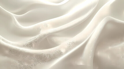 Obraz premium Elegant Lace Fabric Texture with Delicate Overlays