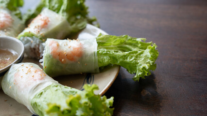 ベトナムの生春巻き