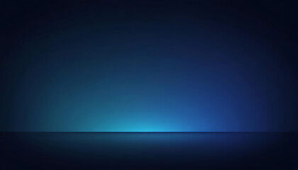 Fototapeta premium Dark blue color gradient background ground