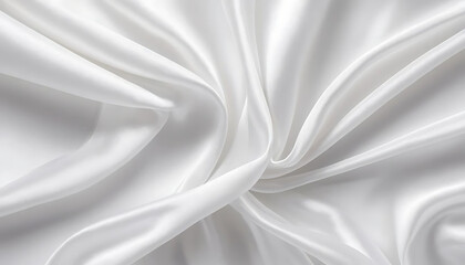 Fototapeta premium white silk, clothing, fabric