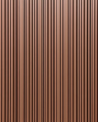 Obraz premium Brown Corrugated Metal Panel Texture