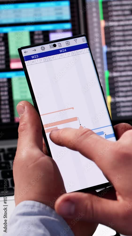 Poster gantt gantt software project