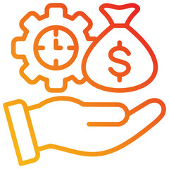 Time Is Money Icon