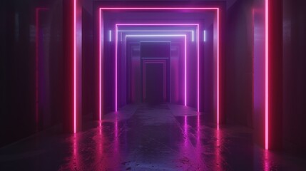 Neon Corridor