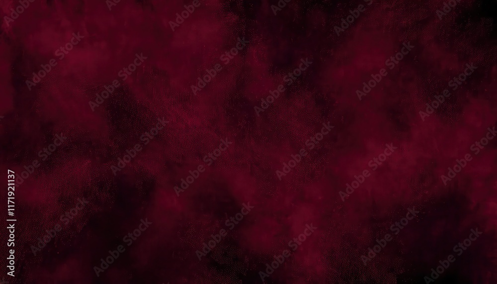 Aufkleber Rich Maroon and Black Abstract Texture with Subtle Gradient and Halftone Patterns for Backgrounds, Design Concepts, or Branding Projects