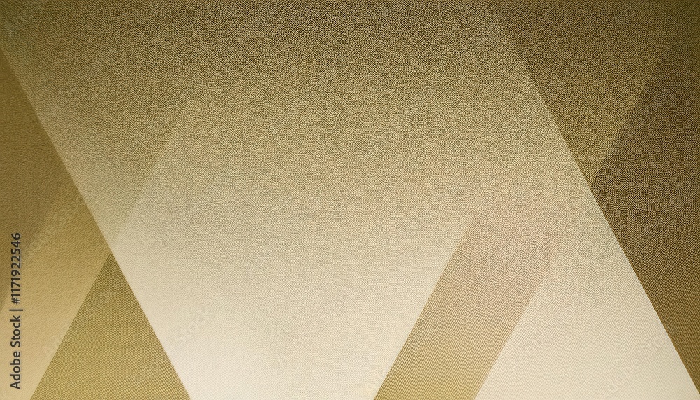 Poster abstract geometric beige and gold overlapping shapes design for minimalist backgrounds, modern inter