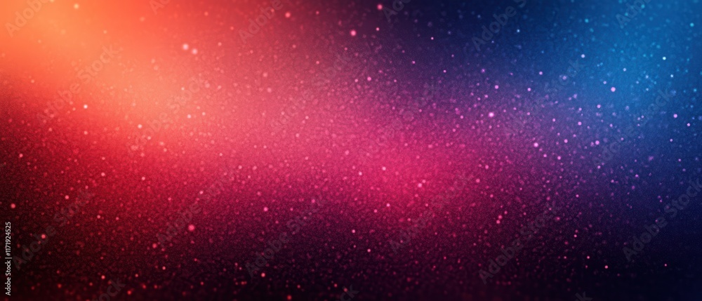 Poster Vibrant Abstract Background Blending Blue and Red with Soft Diffused Lighting and Gentle Bokeh Effect