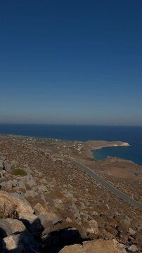 Beach and sea, Ziros, Crete