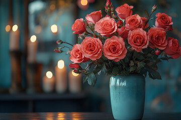 Valentine's Day Romantic Decoration.