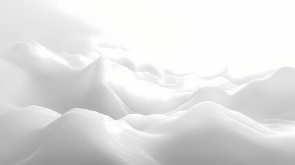 Obraz premium Dreamy atmosphere of luminous haze and white mist billowing upwards. Oblivian. Illustration