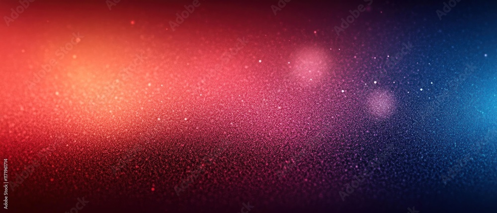 Poster vibrant abstract background red blue gradient texture with noise dreamy atmosphere