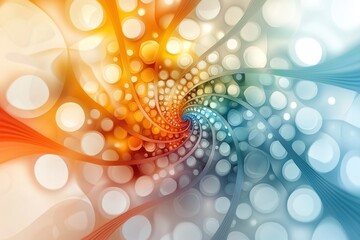 An intricate and vibrant digital abstract fractal background created on a computer, featuring a mesmerizing display of geometric shapes and patterns in a kaleidoscopic array of colors.