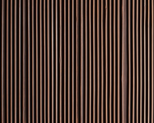 Obraz premium Vertical Ribbed Dark Brown Surface Texture