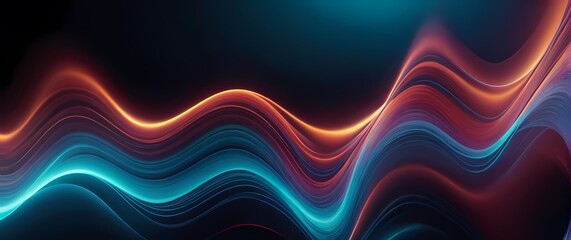 Creative abstract backgrounds characterized by flowing lines and bold colors