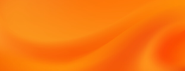 Warm  abstract banner with a soft orange gradient © aqilah