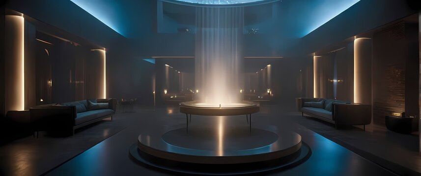 Gleaming communal spaces designed with elegance inviting peaceful gatherings