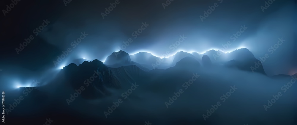 Wall mural intriguing backgrounds representing transcendent technology in an attractive presentation