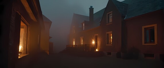 Rustcolored accents in houses narrate histories of resilience and celebration witnessed