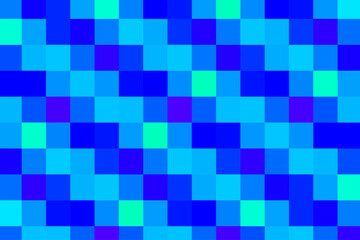 abstract blue background with squares