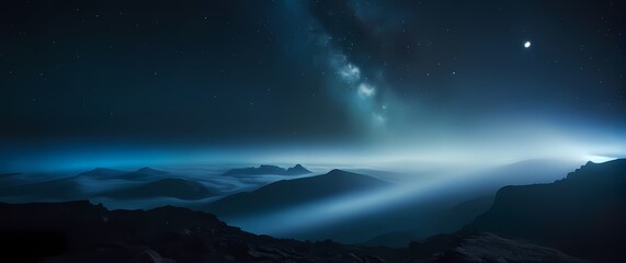 Fototapeta premium Vivid space explorations picturing the grandeur as endless opportunities emerge