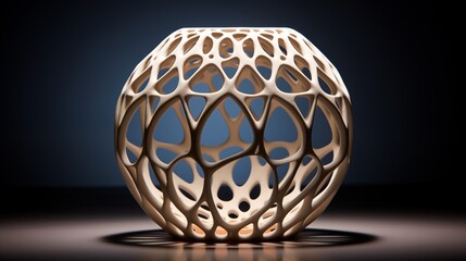 Paper_cut_concept of a 3D-printedobject,generative ai illustration