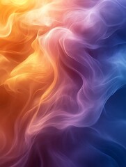 Obraz premium Abstract colorful smoke swirls. (1)