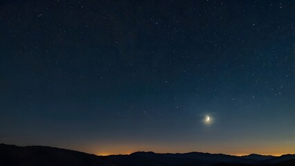 Obraz premium night sky with stars