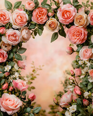 Floral arrangement display garden photography soft lighting close-up beauty of nature