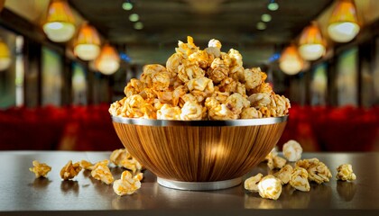Transform your viewing with gourmet popcorn.  