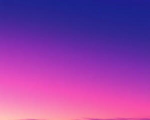 Vibrant pink and purple gradient sky.