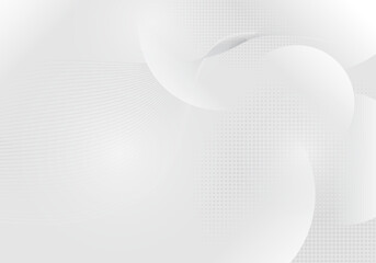 Abstract lines pattern design of artwork decoration style. Overlapping with white template brochure.