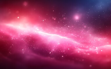 Pink and blue nebula cosmic background.