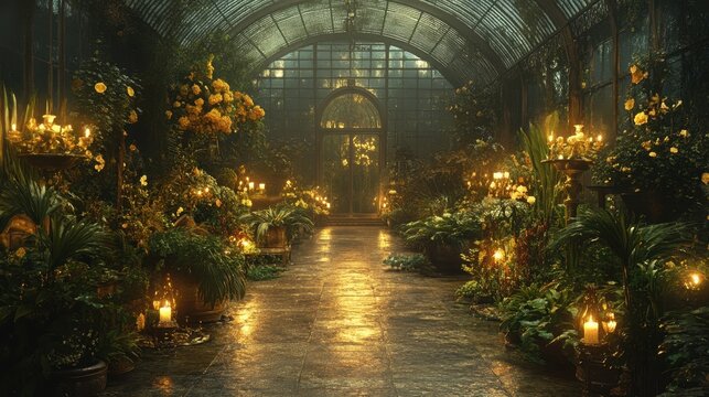 Enchanting floral sanctuary botanical garden photographic showcase lush environment serene viewpoint nature's serenity