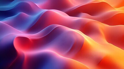 Fototapeta premium Abstract colorful wavy background. (5)