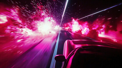 A futuristic financial dashboard featuring glowing circular graphs and sharp line charts, seamlessly overlaid on a sleek digital holographic interface for real-time analytics and financial insights.
