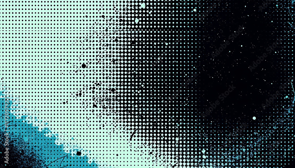 Poster halfton pattern dot background texture overlay grunge distress linear vector. vector halftone dots. 