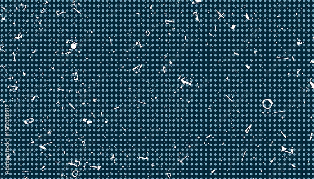 Poster halfton pattern dot background texture overlay grunge distress linear vector. vector halftone dots. 