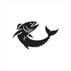 black and white shark