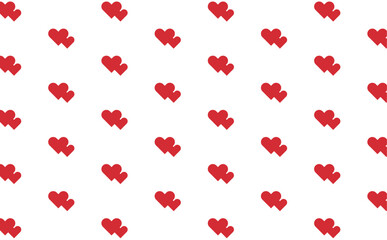 ハート背景　パターンスウォッチ