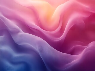 Obraz premium Soft pastel fabric waves.