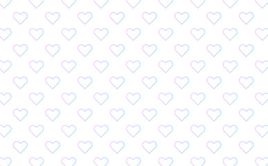 ハート背景　パターンスウォッチ