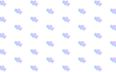 ハート背景　パターンスウォッチ