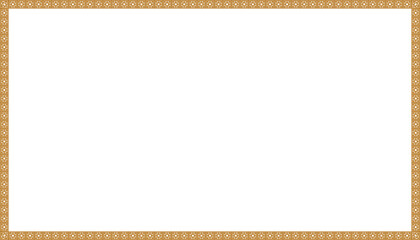 Golden Chinese Frame Decoration Vector