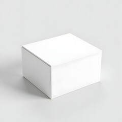 Fototapeta premium White Rectangular Box / Plain White Box