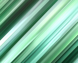 Obraz premium Abstract green and white diagonal stripes background.