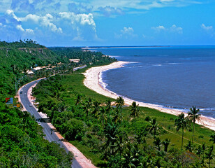 Praia em Porto Seguro, Bahia.