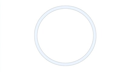 A simple outline of a circle on a white background, possibly for graphic design purposes.