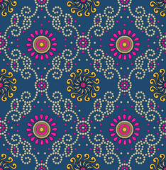 Allover pattern, Churni type pattern
