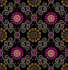 Allover pattern, Churni type pattern